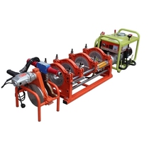 63-160 hydraulic PE pipe butt welding machine Pipe automatic hot melt machine PE pipe welding machine welding machine