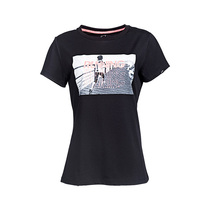 Noble bird Women 2017 summer sports leisure fashion new knitted round neck short sleeve T-shirt 0172244