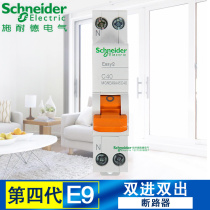 Schneider air switch circuit breaker double in double out DPN20A MGNEA9A45C20C
