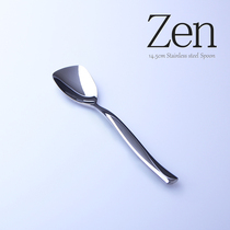  Zen Frame brand ice cream spoon Ice cream spoon fan-shaped spoon flat head spoon shovel head spoon stainless steel foreign trade exported to Germany