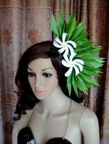 Hawaiian Hula Head flower show hair trim headdress beach accessories TiareHair Accessories