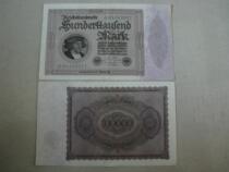 Germanys 100000 mark on 1923 (8 large numbers)
