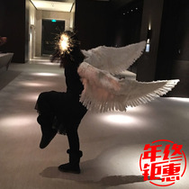  Angel wings adult software dance props Net celebrity live broadcast Interior decoration wall cute creativity