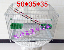 Bird cage Wire bird cage Parrot cage Thick galvanized large breeding cage Bird cage cage