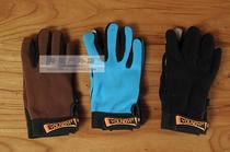 TOUNGYI Yongyi outdoor warm fleece gloves lightweight men and women autumn and winter touch screen cotton riding full finger gloves