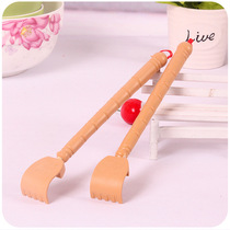 D003 Healthy wooden telescopic scratching massager Massage hammer Massage stick Massage hammer