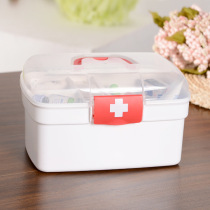 Hot selling custom medicine box Advertising printing with compartment small medicine box Plastic first aid box Pharmacy hospital giveaway