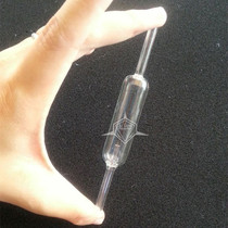 Clearance carbon dioxide crystal glass bubble meter CO2 meter bubble CO2 refiner CO2 Crystal check valve
