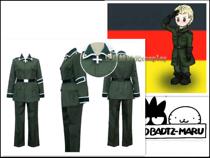 cosplay anime APH black Thalia National personification Germany ludwie cos service free of mail customization