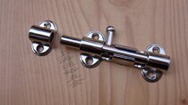 Wooden door special-shaped latch Mirror bright chrome latch Room door boutique latch Bolt latch 2 5-inch latch latch