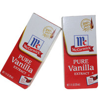  Baking raw materials imported from the United States Mccormick vanilla flavor 29ml vanilla oil Chiffon cake raw materials