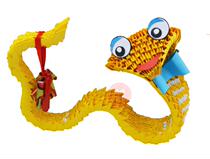 Paper edge handmade triangle insert material handmade DIY snake triangle semi-finished set triangle bag