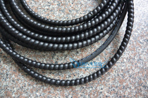 High pressure water pipe protective sleeve Wear-resistant spiral sheath Haibao Kaichi Black Cat special anti-wear sleeve Car wash machine water pipe sleeve