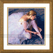 Cross-stitch electronic image redraw source file-DIM-35181 Ballerina Beauty