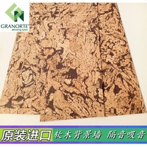 European original Imported Cork Wall Panels Sofa Background Wall Decorative board Acoustic Insulation Panels Patterned Wall Paper TV Wall