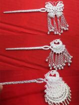 Aying Miao Art Classical costume hair tassel hair hairpin hairpin hairpin Miao nationality hairpin hair hairpin headdress hair accessories