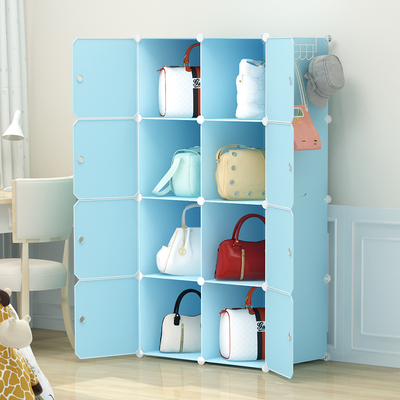 Pack Pack finishing containing shelf Bag Containing wardrobe hanging bag dust-proof shelving leather bag Home Floor Shelf