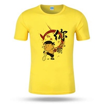 2018 men and women short sleeve badminton suit quick-drying T-shirt sports culture shirt clothes DIY customization seriously you lose 2