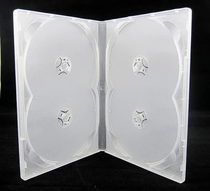 CD DVD cartridge thickened type 4-piece disc box frosted disc storage box