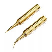 Ttip fine branded iron head pure copper flying line maintenance mobile phone branded iron head elbow 936 electric welding desk special