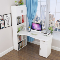 Corner Improvised Combo Bookcase With Door Floor Minimalist Modern Home Small Household Type Economy Type Adult Student Bookshelves