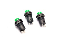 Self-locking switch button switch DS-425A diameter 12MM Green