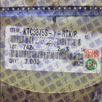 (Huasheng Electronics) KEC KTC3875S-Y-RTK P SOT23-3 original dress (price advisory)