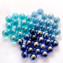 Stained glass ball blue mix and match glass beads marbles glass ball yo-yo childrens toys for sale 120