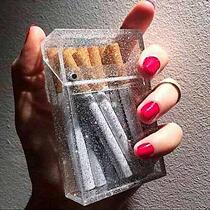Fashion Cigarette Box personality Transparent cigarette case