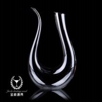 Gold wine with lead-free crystal glass red wine decanter Wine Decanter Vertical cellist Wine Decanter Converse Winemaker U Type Swan Pot Ml