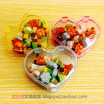 Cute Santa Gifts Study Supplies Love Christmas Tree Boxed Eraswipe Elementary School Kids Prizes