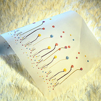 Soap wrapping paper soap paper pudding bottle sealing paper wax paper oil paper waterproof paper greasy paper