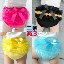 Summer thin cotton female baby underwear wear 0-1-2-3 years old girl shorts baby pp pants bread pants breifs