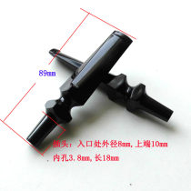 DIY freestyle Stone pipe accessories 3MM filter element acrylic integrated pipe cigarette nozzle diamond neck army handle