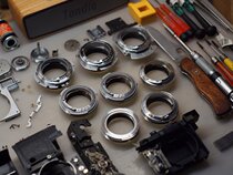 (German)Various Contax RF Leica M L39 adapter ring Nikon S Kiev 4 restructuring etc