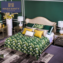 Martha Saint Di American modern simple bed designer recommends bedroom furniture Villa model room light luxury custom bed
