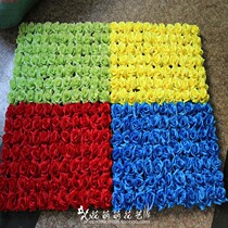 Simulation flower terrace flower wall made flower column styling special lawn decoration tree fake flower green planting office inner rose flower