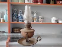 50s  60s Old Lamps Kerosene Lamp Shades Lamps Windproof Glass Lamps Old Oil Lamps Nostalgic Lamps Collectible