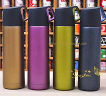 Qingku Aikus metallic vacuum double layer 304 stainless steel thermos cup Jazz Cup student office Cup