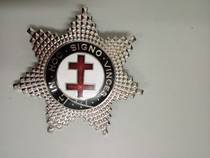 Masonic American Student Templar reunion rule ruler exquisite small badge LF280