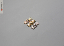 (Small Yuntou)Hanfu Zi female buckle Metal buckle gold light gold metal white three colors