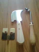 Special for plastic floor (butterfly piece slotting knife blade round mouth quick welding nozzle dolphin hook knife)