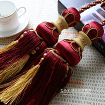 Eurostyle curtain strap hanging ball tying rope hanging ball flow sutie-strap curtain hook wall hook curtain fastening rope strap