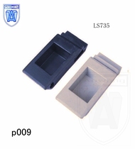 Anwang cabinet lock DK725-3B handle buckle side door lock LS735 dark clasp ABS nylon plastic clasp