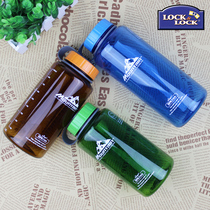 Lotto buckle water cup large-capacity plastic sports Cup with filter scale kettle outdoor leak-proof travel pot