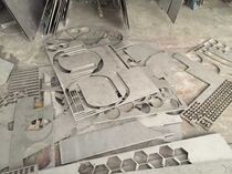 420 stainless steel plate anti-rust sheet cutting round sheet universal steel sheet laser cutting custom-made zero cut