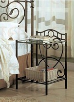 yctg002 American bed head cabinet iron art bed head cabinet iron bed head cabinet shelve shelf display shelf