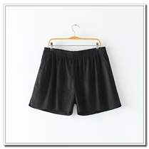 Ancient ancient family custom autumn new big code women dress tightness waist deer leather suede safety pants 200 catty MM beat bottom shorts