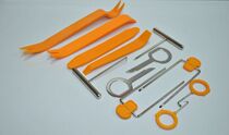 Car DVD navigation audio central control panel disassembly tool interior modification removal tool pry plate combination 12 sets