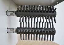 Auboa flower removal machine brush black rubber soft and hard brush flower shop removal machine matching brush